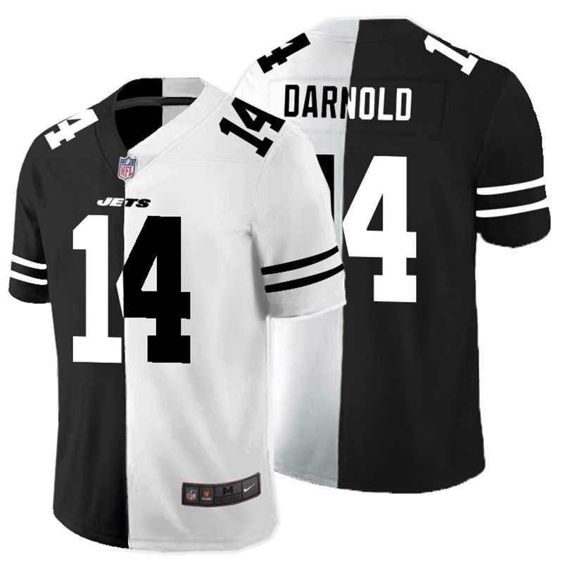 Nike Jets 14 Sam Darnold Black And White Split Vapor Untouchable Limited Jersey Dyin,We sell and wholesale Nike Jets 14 Sam Darnold Black And White Split Vapor Untouchable Limited Jersey Dyin on line form chian!